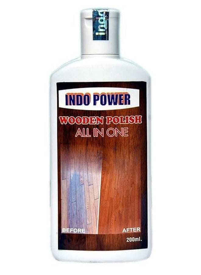 INDOPOWER Wooden Polish & Furniture Cleaner | Bio-Degradable Formula Cleans | Protect & Shine Shelves | Tables & Other Wooden Surfaces | Cabinet & Furniture Restorer (100 Gm(1 Pcs)) - Image 1