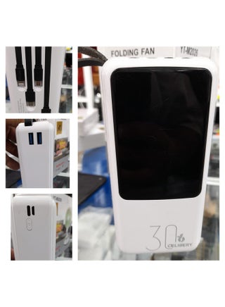 30000 mAh Celibery Power Bank 30000mAh, White - pzsku/Z6806899ED63102147D49Z/45/_/1724574158/13032d98-fa9c-4c52-8c48-5f8ca62cbe20