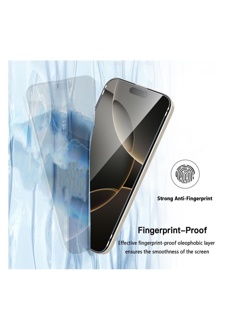 Compatible with iPhone 16 Pro Max 6.9 Tempered Glass Screen Protector 【3-Pack】 【Case Friendly】 【9H Hardness】 【HD Clear】 【Bubble Free】 Tempered Glass Film for iPhone 16 Pro Max - Image 3