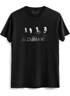 Alfa Tshirt Smoke Digital Printed Black Tshirt  - Image 1