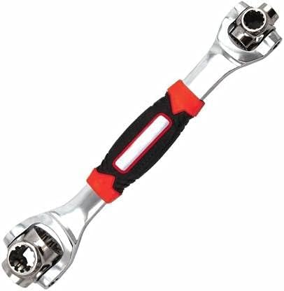 DREETI ENTERPRISES DREETI ENTERPRISES Socket Wrench Tools Works with Spline Bolts Torx 360 Degree 6Point Universal Furniture Car Repair Hand Tool Handles up to 135kg of Pressure Universal Hand Tool Wrench  - Image 1