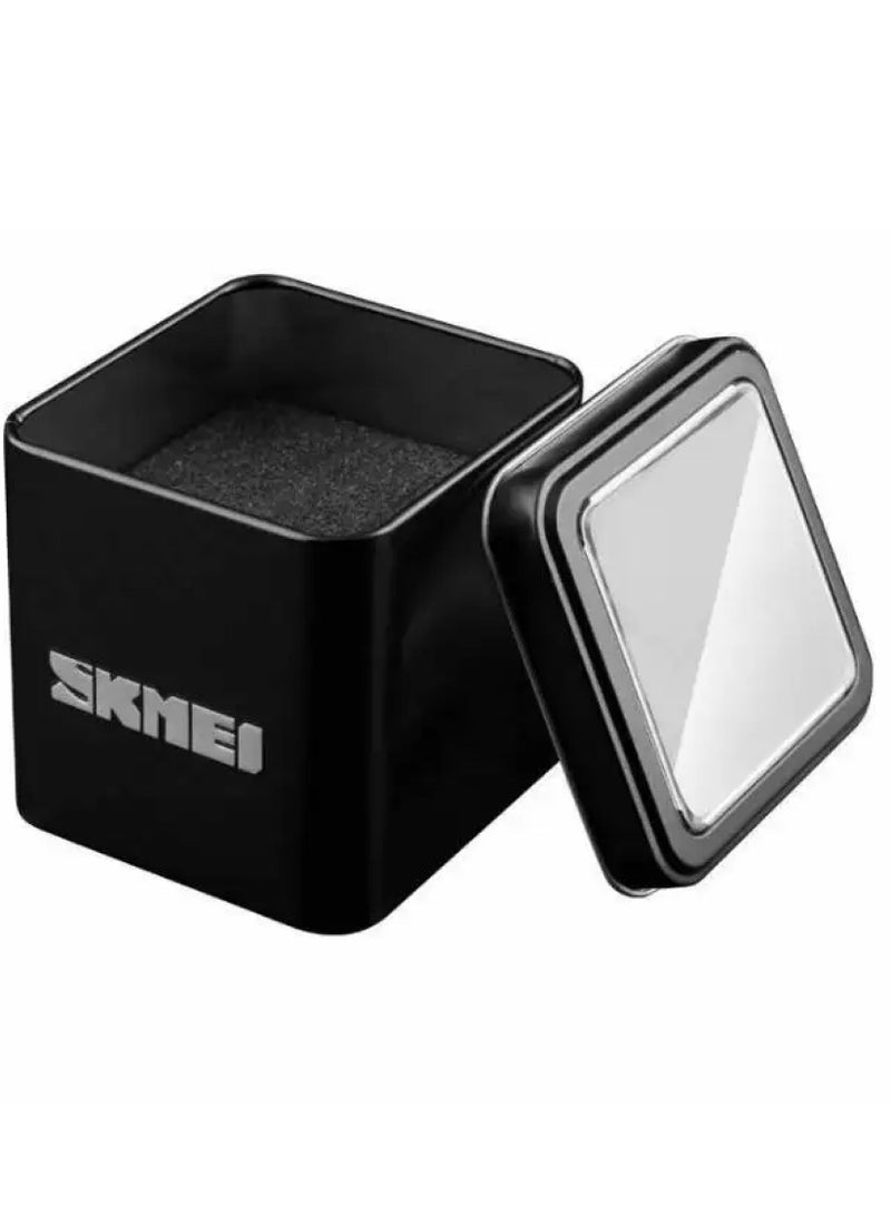 SKMEI SKMEI 2247 Men Digital Black Dial Black Silicone Strap - Image 3