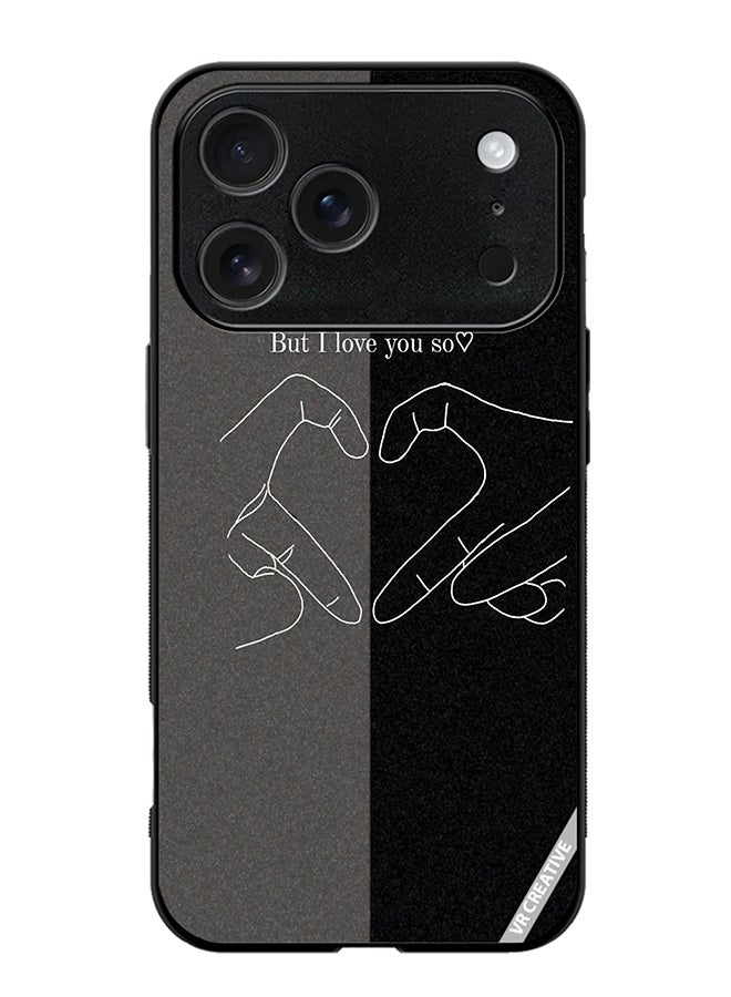 VR CREATIVE Protective Case Cover For Apple iPhone 17 Pro Max Couple Design Multicolour