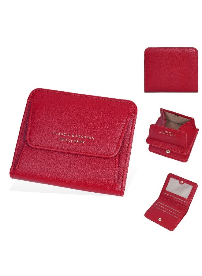 baellerry Women's Wallet Short Fashion Multi-card Coin Purse Youth Coin Bag Card Bag  - Image 1