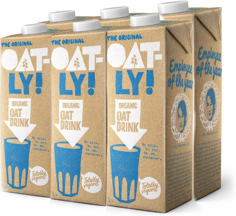 Oatly! The Original Organic Oat Drink 1L, Pack of 6 - Image 2