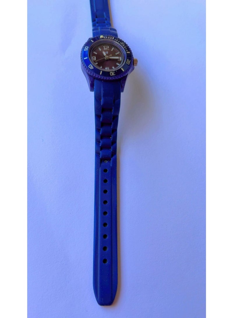 Auriol OWIM Sports Unisex Watch - Blue Silicone Strap, Sunburst Dial, 5 BAR Water Resistant - Brand New - Image 4