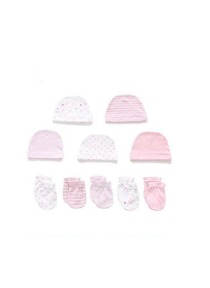 RedMapleTEK 19-Piece Set Of Newborn Baby Jumpsuit, Pants, Hat, Gloves, Socks - Image 4