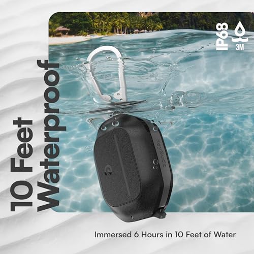 Keybudz for AirPods 4 Case with Lock - Fully Waterproof AirPods 4th Generation Case Cover - Keychain, Rugged Tough Protection, Hard Shell and Carabiner (Carbon Black) - Image 5