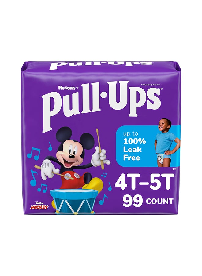 Pull-Ups Boys' Potty Training Pants, 4T-5T (38-50 Lbs), 99 Count  - Image 1