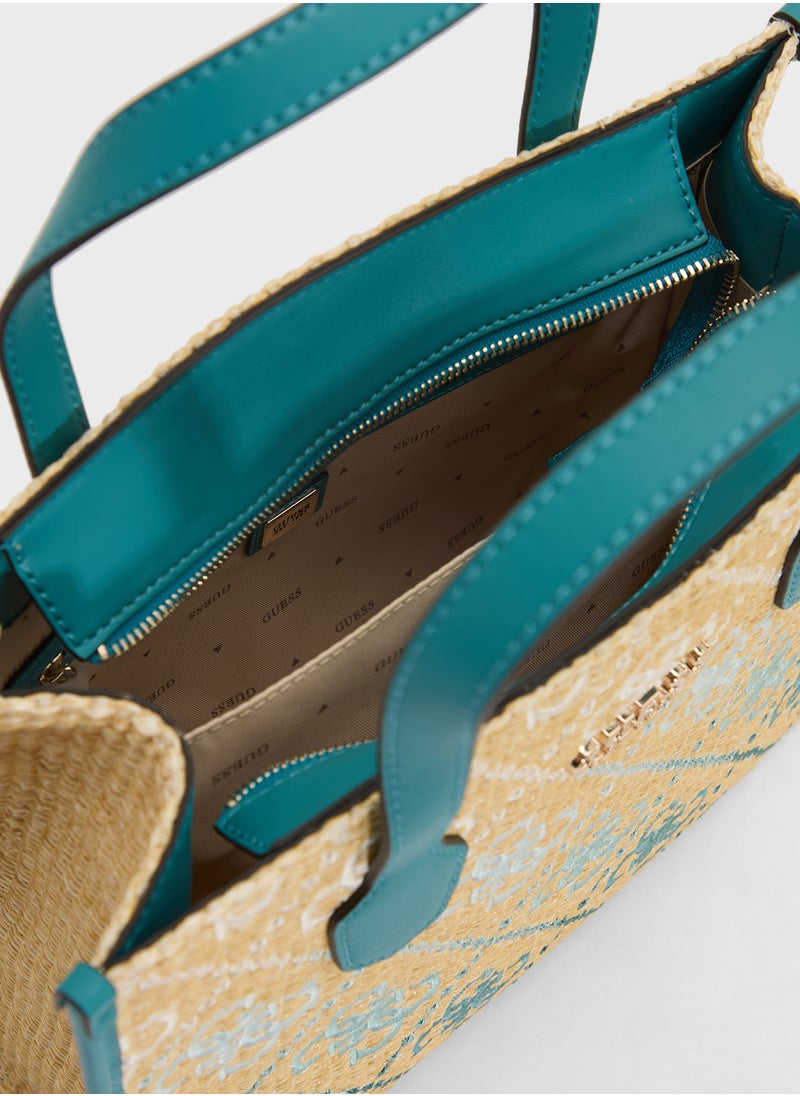 GUESS Silvana 2 Comp Tote  - Image 5