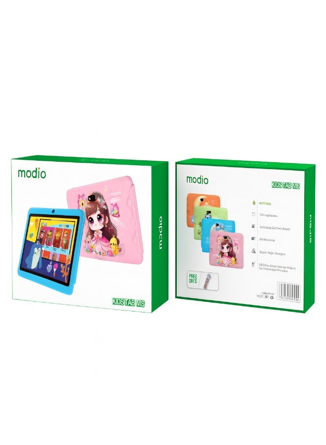 MODIO TAB Modio Kids Tab M5 – 7 Inch HD Display | 6GB RAM + 256GB ROM | Dual Camera | Android 13.0 | Cartoon Design (Orange – Bear on the Moon) - Image 4
