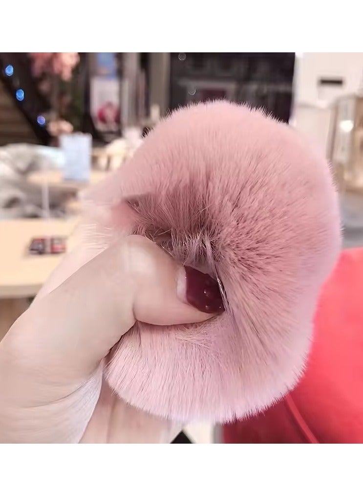 Goolsky Multifunctional Makeup Brushes Powder Brush Foundation Blush Sculpting Bronzer Large Size Pink Tools - Image 4