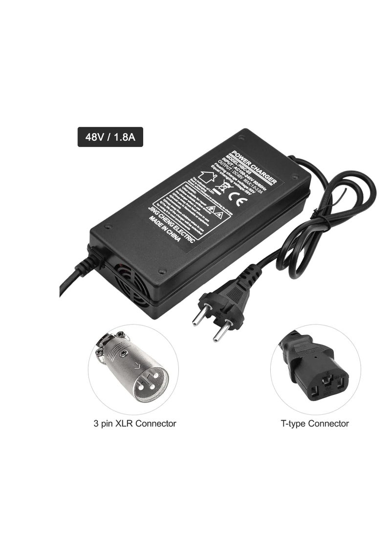 إلترازون New Upgrade 36W Electric Scooter Battery Charger for Razor E100 E200 E300 E125 E150 E175 E500 PR200 E225 E325 MX350 MX400 ZR350 Pocket Mod Sports and Dirt Quad 3-Prong Inline(BLACK) - Image 3
