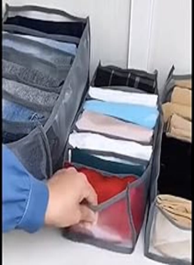 4 Piece Set Organizer for Pants Tshirts, Andre Sherbet, 