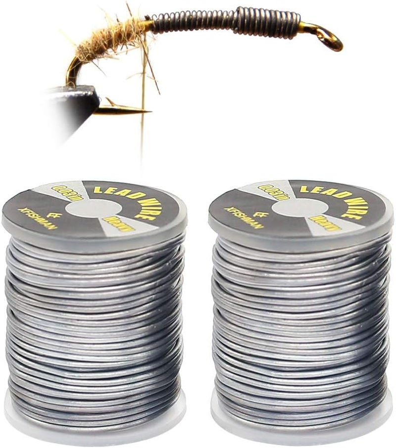 XFISHMAN Fly-Tying-Lead-Wire-Fly-Tying-Material- Fly-Fishing-Supplies-Accessories - Image 1