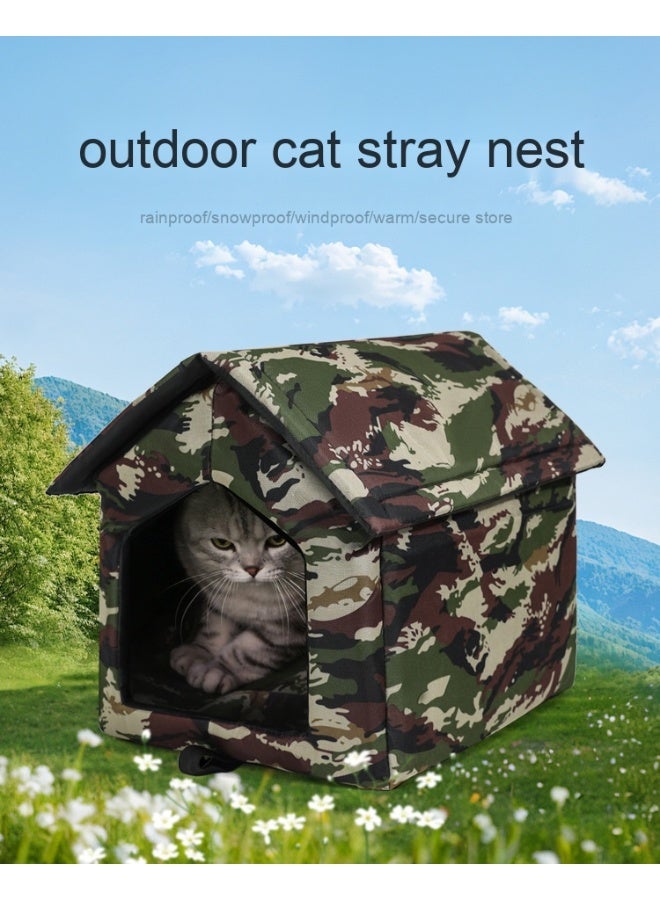 NeeMee Stray Cat Shelter - Outdoor Weatherproof and Insulated Cat House - Image 1