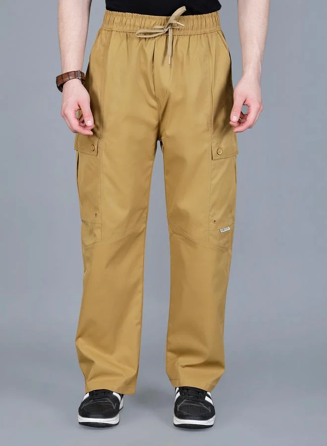 فورت كولينز بنطال كارجو سادة برباط خصر