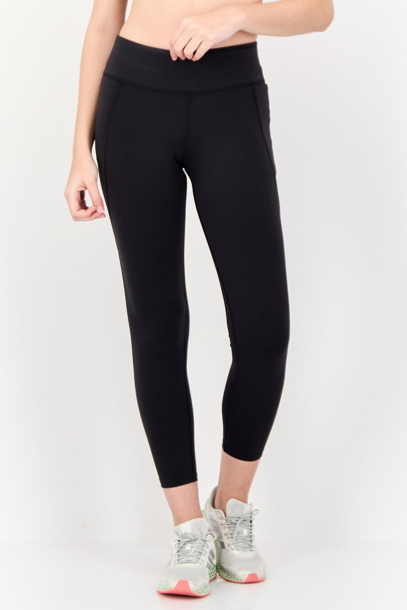 Reebok Women Sportswear Fit Training Lux Leggings, Black - Image 1