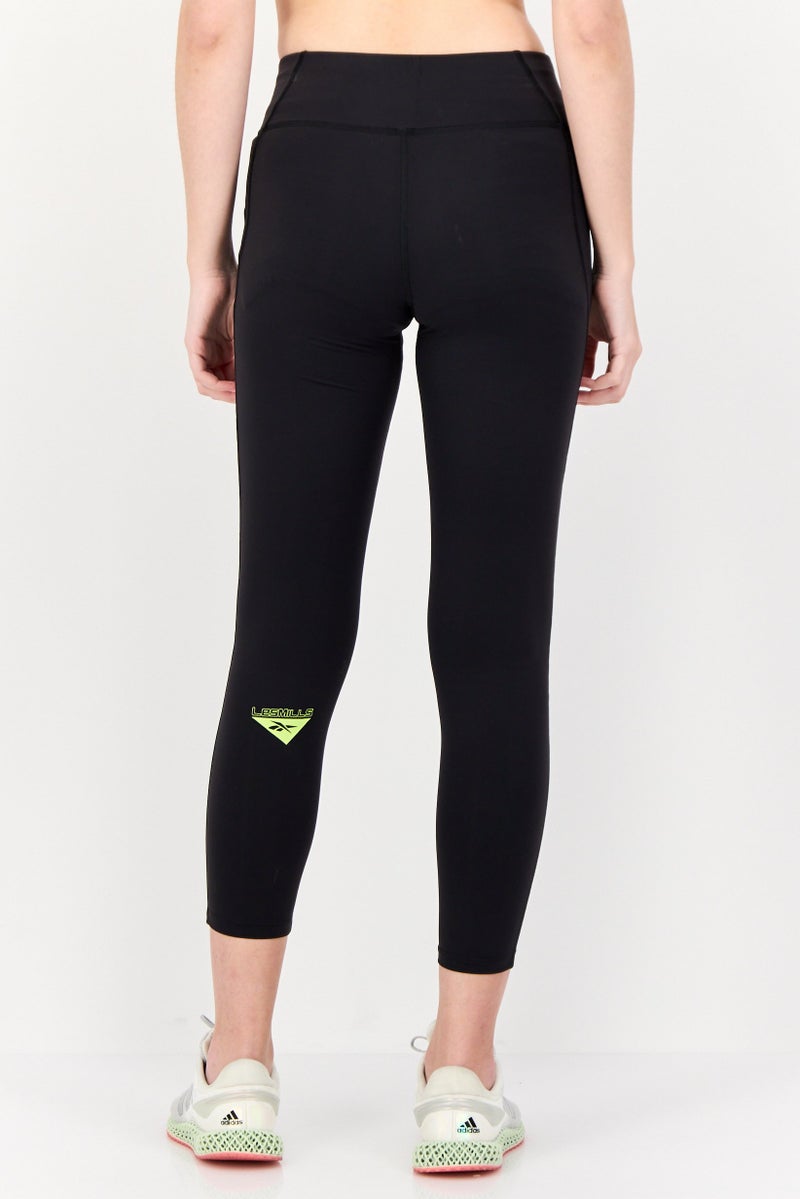 Reebok Women Sportswear Fit Training Lux Leggings, Black - Image 3