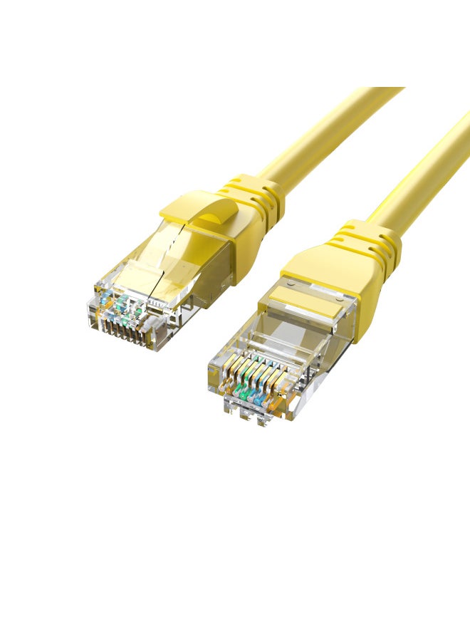 Generic Feinier Cat5e Data Center Network Cable Laptop Desktop Oxygen-free Copper Network Jumper Super Five Finished Network Cable-Color:Ultra-five Oxygen-free Copper-Line Length:15 M  - Image 5
