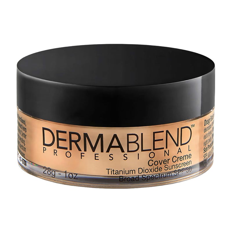 Dermablend Cover Creme High Coverage Foundation with SPF 30, 30W Yellow Beige, 1 Oz. - Image 1