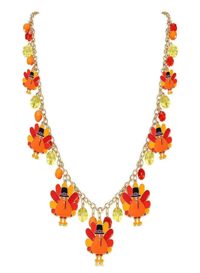 Boderier قلادة تركيا بوردير قلادات عيد الشكر للنساء قلادة تركية مزينة بالخرز مع تعليقة قلادة عيد الشكر المجوهرات الاحتفالية (تركيا) - Image 1