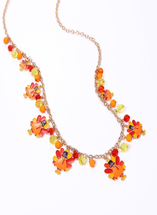 Boderier قلادة تركيا بوردير قلادات عيد الشكر للنساء قلادة تركية مزينة بالخرز مع تعليقة قلادة عيد الشكر المجوهرات الاحتفالية (تركيا) - Image 3