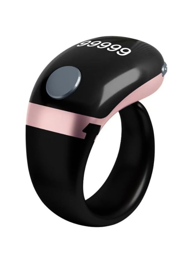 Lightweight Tasbih Smart Ring Tasbeeh Counters Prayer Electronic Rosary Forgiveness Ring Smart Watch Eid Al-Fitr Eid Al-Adha Ramadan Gift For Men Women Iqibla Zikr Rin - Image 1