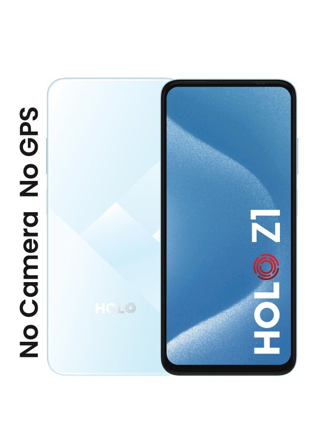 HOLO - Z1 Dual SIM 4+4GB RAM 128GB ROM No Camera 4G Dawn White - Image 1