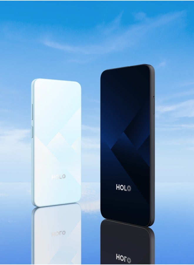 HOLO - Z1 Dual SIM 4+4GB RAM 128GB ROM No Camera 4G Dawn White - Image 1