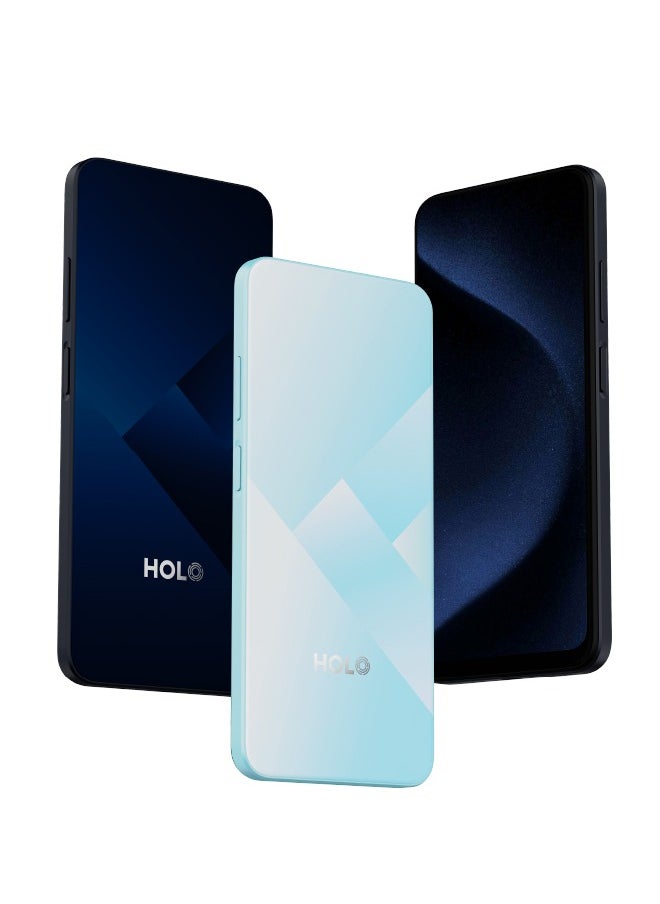 HOLO - Z1 Dual SIM 4+4GB RAM 128GB ROM No Camera 4G Dawn White - Image 1