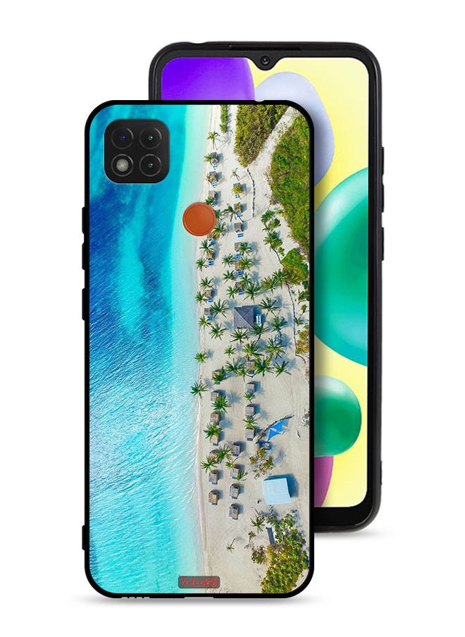 Tolwak Xiaomi Redmi 9C Protective Case Cover Beach  - Image 1