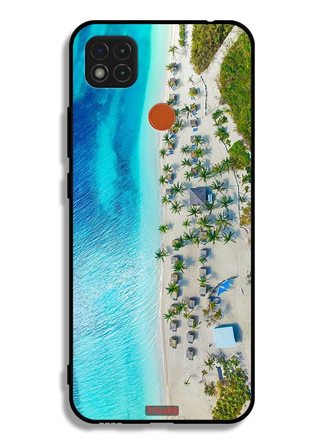 Tolwak Xiaomi Redmi 9C Protective Case Cover Beach  - Image 2