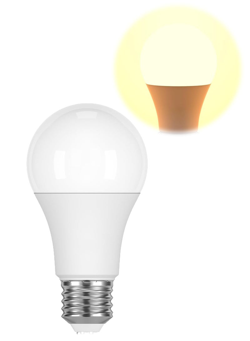 1 قطعه من لمبة ليد E27 بقوة – إضاءة صفراء ،  ، غير قابلة للتعتيم - Image 1