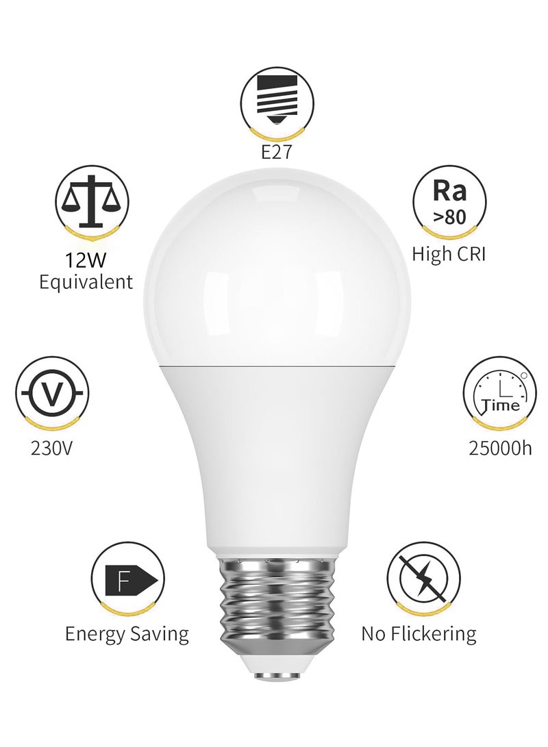 1 قطعه من لمبة ليد E27 بقوة – إضاءة صفراء ،  ، غير قابلة للتعتيم - Image 3