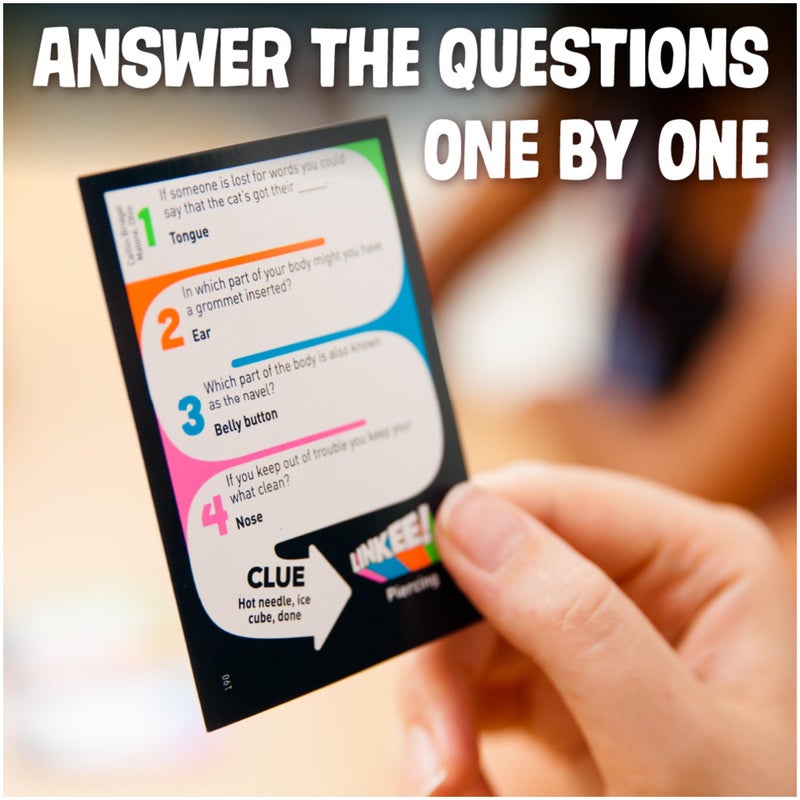 Spin Master Games Big Potato Linkee, The Super-Simple, Shout-Out-Loud Trivia Game - Image 2