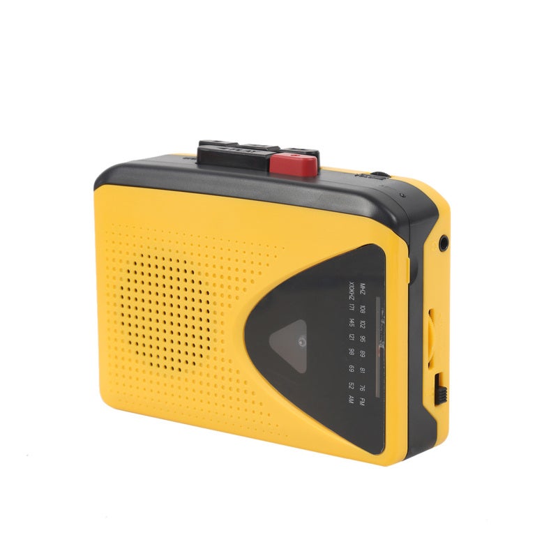 Portable Cassette Player: Compact Lightweight Design - Stereo Sound Cassette To Mp3 Player With FM AM Radio, 3.5mm Headphone Jack, Dual Power Options For Home, Travel And Music Lovers - Image 4