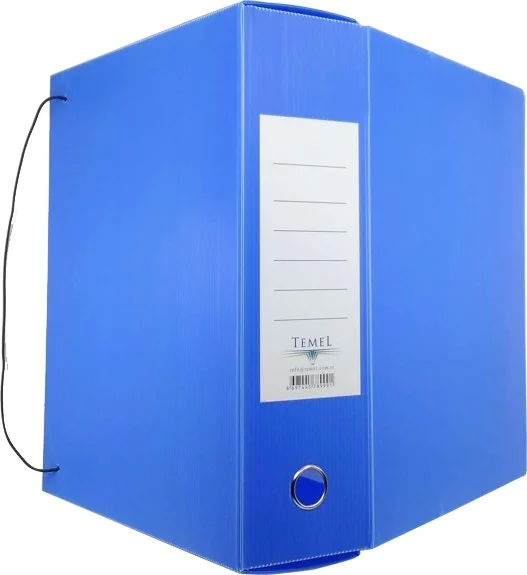 Temel Archive and Project Box 29 x 36 x 10 cm Blue