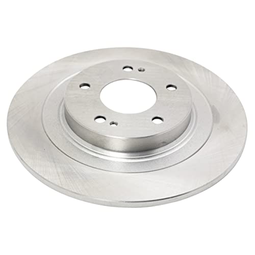 TRQ Rear Brake Rotors Set Solid Compatible with 2018-2022 Mitsubishi Eclipse Cross 2014-2020 Outlander Outlander PHEV 2013-2022 Outlander Sport - Image 4