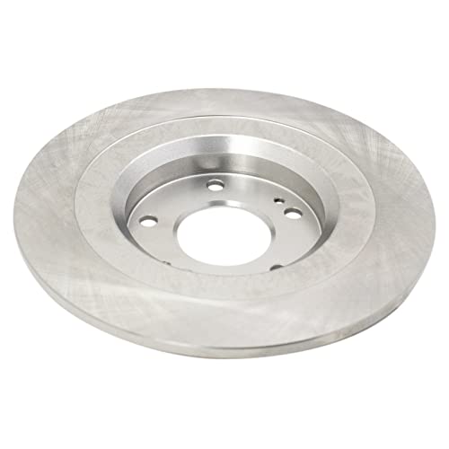 TRQ Rear Brake Rotors Set Solid Compatible with 2018-2022 Mitsubishi Eclipse Cross 2014-2020 Outlander Outlander PHEV 2013-2022 Outlander Sport - Image 3