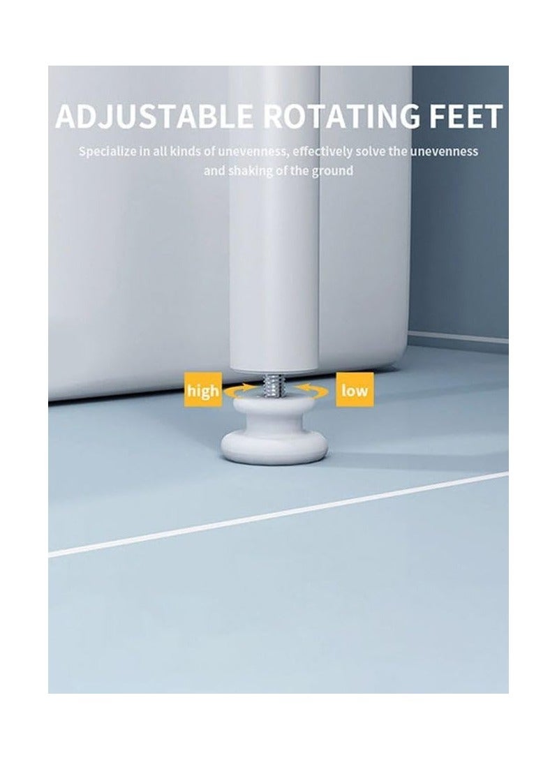 بلومنغ تايم رف تخزين المرحاض المعدني ثلاثي الطبقات - Image 4