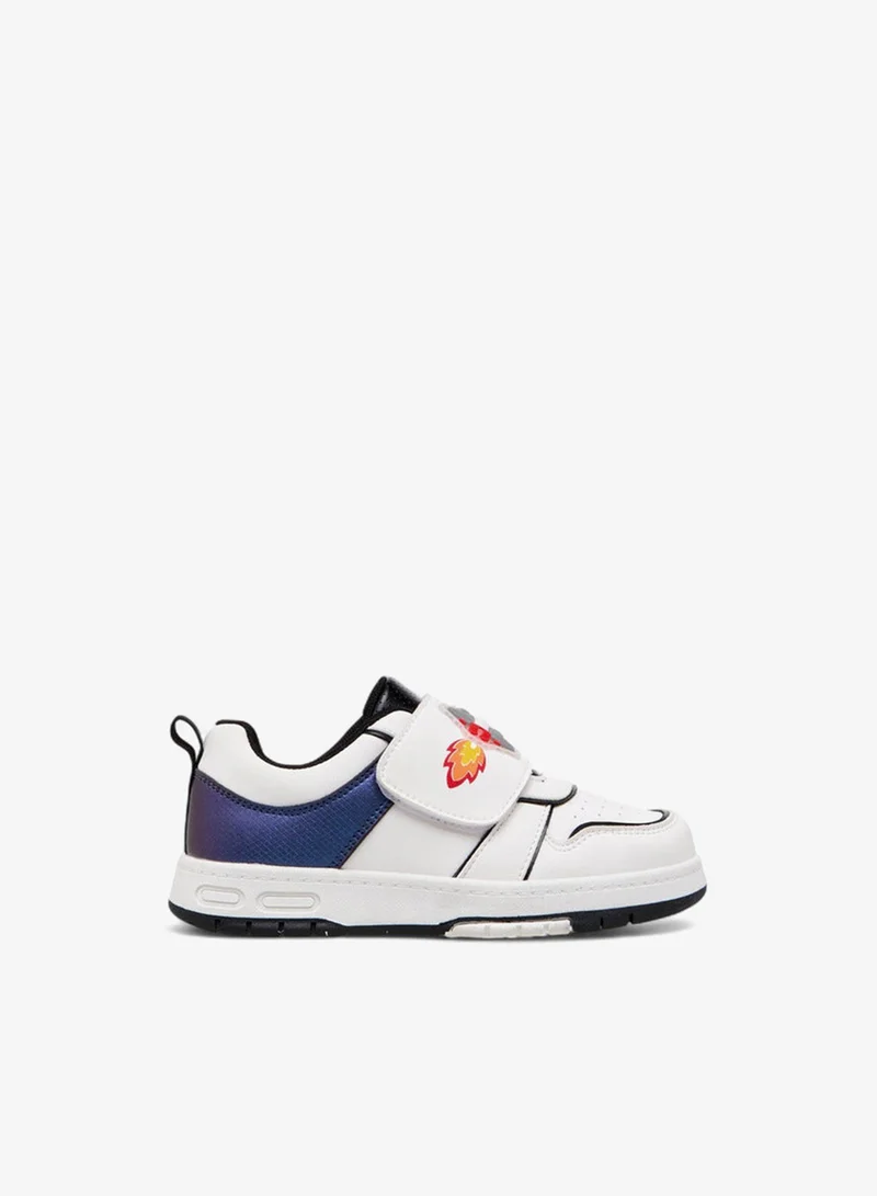LBL by Shoexpress Boys Rocket Light-Up Sneakers with Hook and Loop Closure