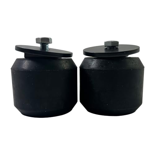 iiLentes Suspension Enhancement Kit System Front Axle Bump Stops For 1999-2006 Chevy Silverado GMC Sierra 1500 2500 3500 Chevy Avalanche 2500 Tahoe GMC Denali Yukon XL Replace Timbren GMFK25S - Image 1