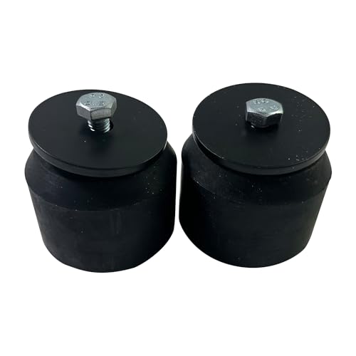 iiLentes Suspension Enhancement Kit System Front Axle Bump Stops For 1999-2006 Chevy Silverado GMC Sierra 1500 2500 3500 Chevy Avalanche 2500 Tahoe GMC Denali Yukon XL Replace Timbren GMFK25S - Image 2