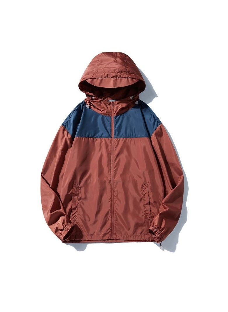 Loquat Outdoor UV Resistant Waterproof Breathable Sunscreen Overcoat 