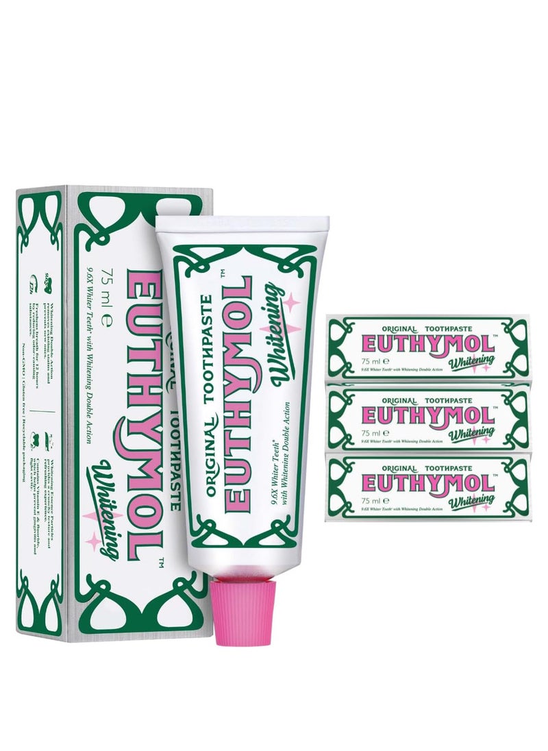 Euthymol Pack Of 3 Euthymol Whitening Toothpaste 75Ml  - Image 3