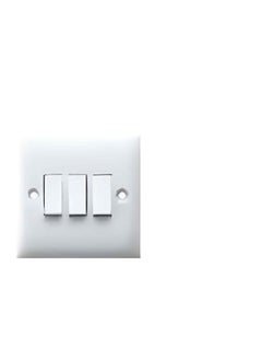 ADMORE RR 10Ax 3 Gang 2 Way Switch Plate 