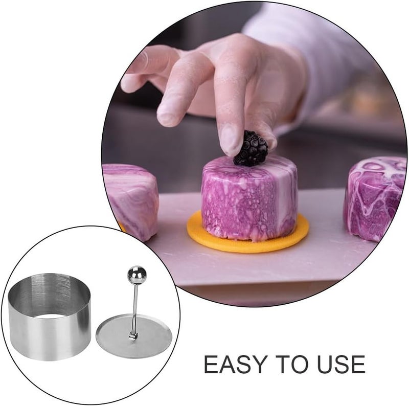 PRETYZOOM Stainless Steel Onigiri Mold - Ideal for Rice Balls, Sushi, Diy Tiramisu & More! A Must - Have Home Kitchen Gadget (size S) - Image 3