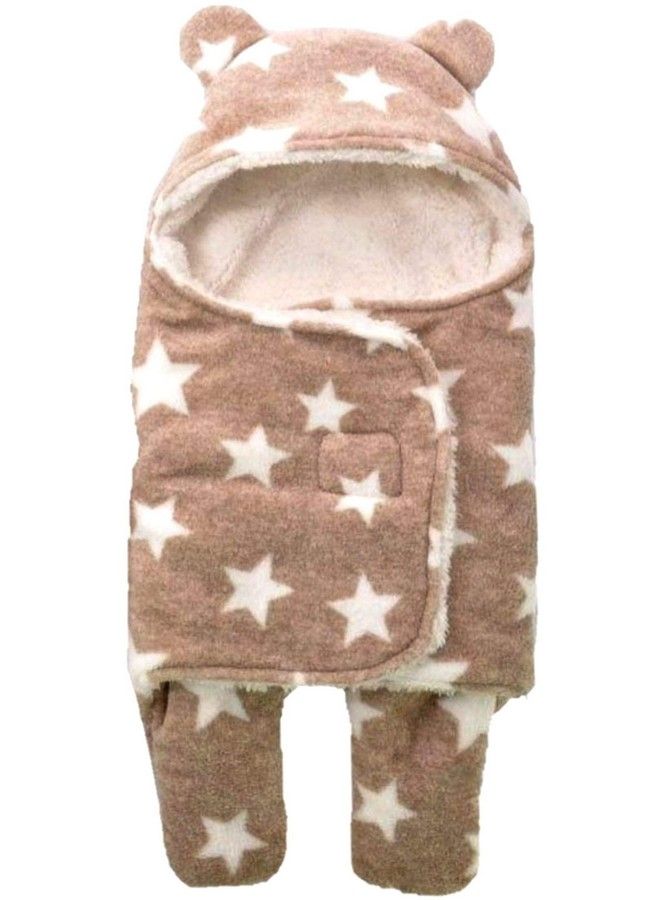 Brandonn Fleece Single Sleeping Bag For Babies (Beige). - Image 4