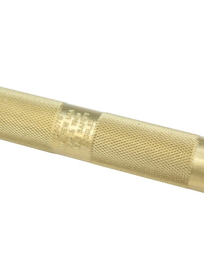 Mayhew Tools 25075 Brass Punch Drift, 3/4-19mm x 8" - Image 3